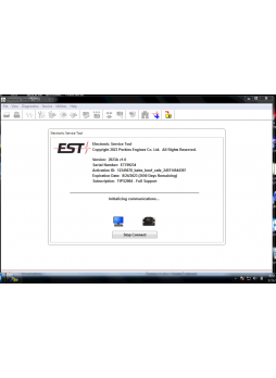 Perkins Electronic Service Tool EST 2023A Diagnostic software [01/2023]